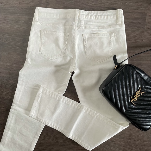 Saint Laurent ecru jeans 27 - Picture 2 of 6